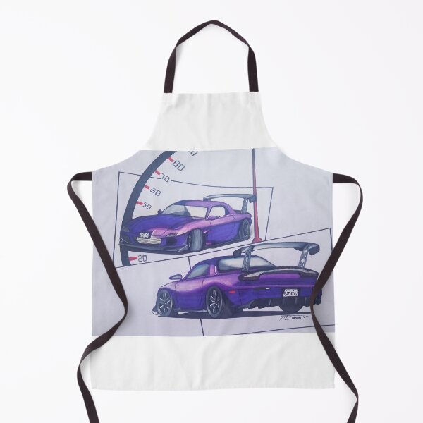 Item preview, Custom Mazda RX7 Artwork designed and sold by Joshua Grimes.