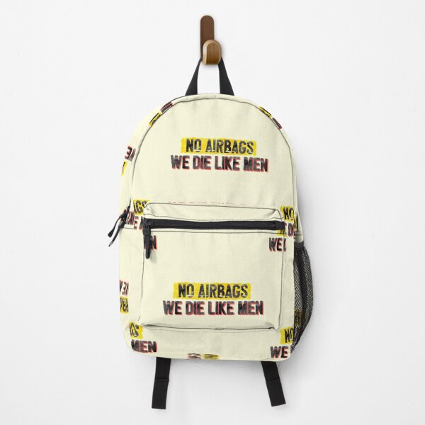Item preview, No Airbags We Die Like Men Car Driver Joke designed and sold by thefrshmachine.