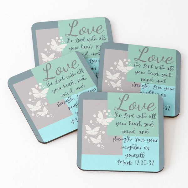 Item preview, Love the Lord, Mark 12:30-32 designed and sold by FigLeafProphet.