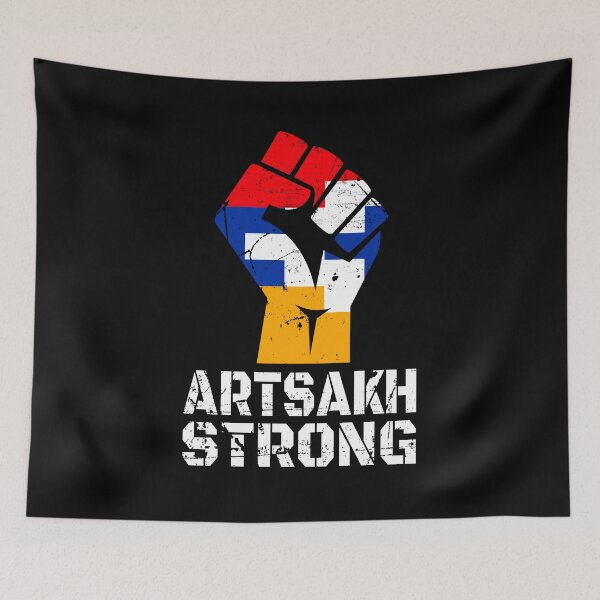 Item preview, ARTSAKH STRONG | Artsakh is Armenia | Artsakh Flag designed and sold by MagicBoutique.