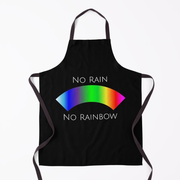 Item preview, No rain No rainbow; Colorful quote designed and sold by cyhdesign.