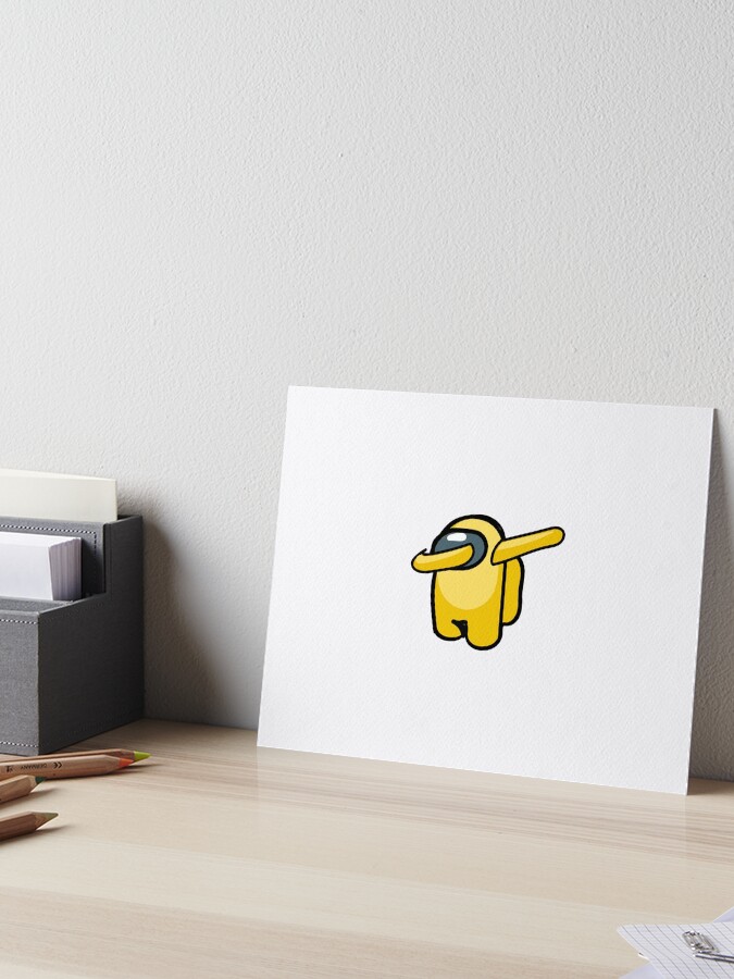 Among Us Yellow Imposter Doing Dab Alien Game Art Board Print By Aymenpixel Redbubble Among Us Yellow Imposter Doing Dab Alien Game Art Board Print By Aymenpixel Redbubble