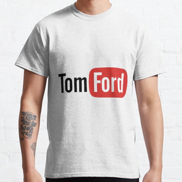 T-shirts Tom Ford - Logo print t-shirt - TSJ560FAX835XIGLB