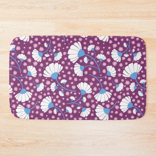 Item preview, White Wildflowers Pattern designed and sold by Aysel's Designs.