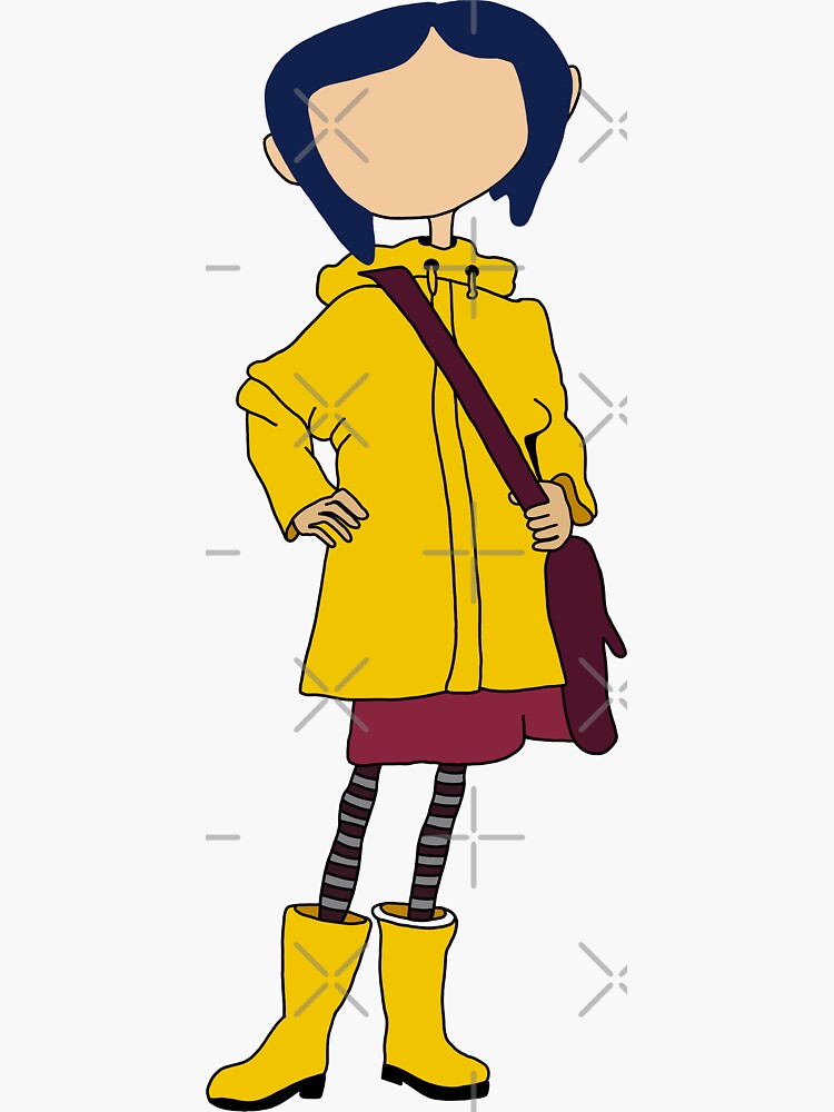 Coraline In Raincoat Coraline