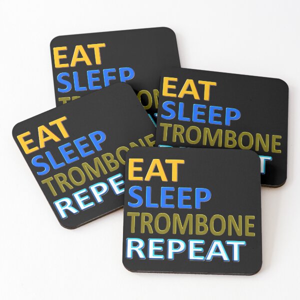 Item preview, EAT SLEEP  TROMBONE REPEAT designed and sold by Ralek.