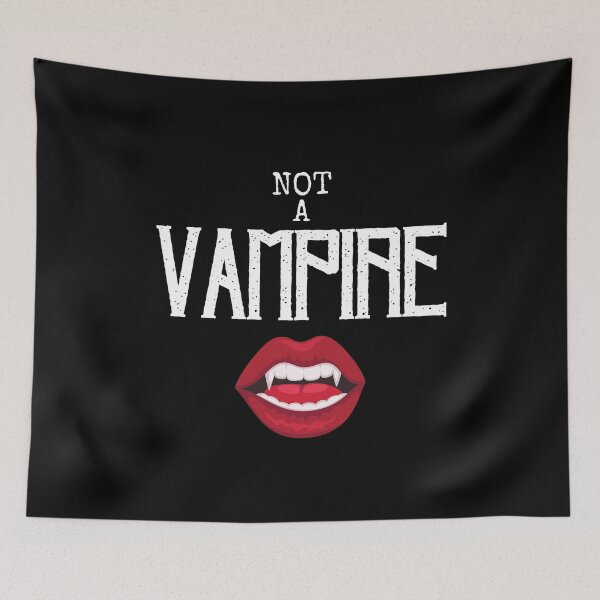 Item preview, Not A Vampire Fangs  designed and sold by Trickyy90.