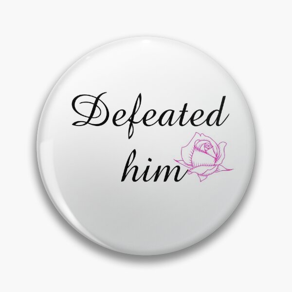 Item preview, defeated him cancer  designed and sold by BAFtime.
