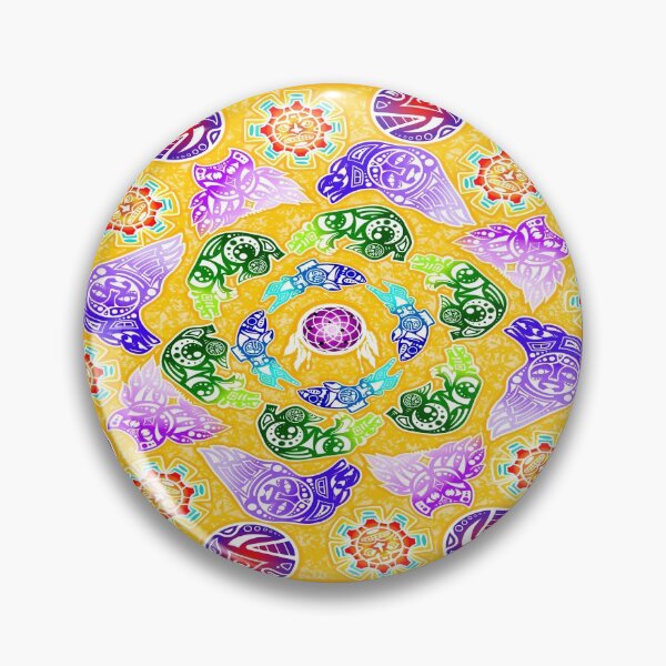 Item preview, Forest Dreamer, abstract native inspired mandala designed and sold by MayGreenAbgrall.