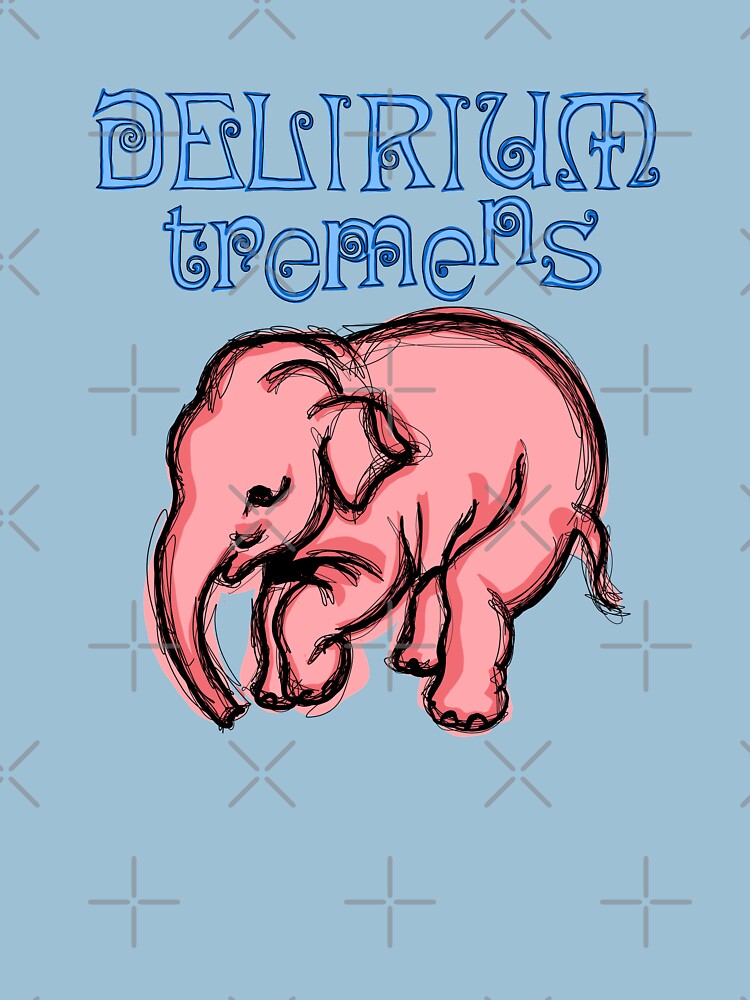 "Delirium Pink Elephant POP" Tshirt by shtem Redbubble