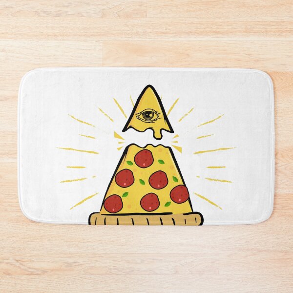 Item preview, In Pizza We Crust gift Trust Illuminati Eye gift design designed and sold by Lisbob.