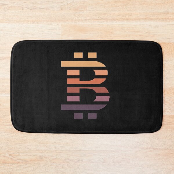 Item preview, Bitcoin Logo Sunset Colors designed and sold by Artenas.