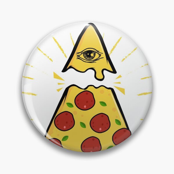 Item preview, In Pizza We Crust gift Trust Illuminati Eye gift design designed and sold by Lisbob.