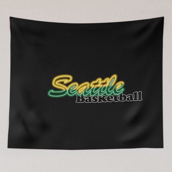 Item preview, Fan of Basketball in Seattle Neon Yellow and Green (Retro) designed and sold by gkillerb.