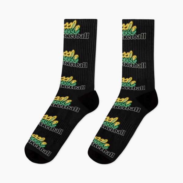 Item preview, Fan of Basketball in Seattle Neon Yellow and Green (Retro) designed and sold by gkillerb.