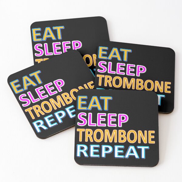 Item preview,  EAT SLEEP  TROMBONE REPEAT designed and sold by Ralek.