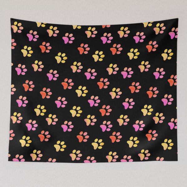 Item preview, Sunset Paw Prints V2 designed and sold by FaithAndForest.