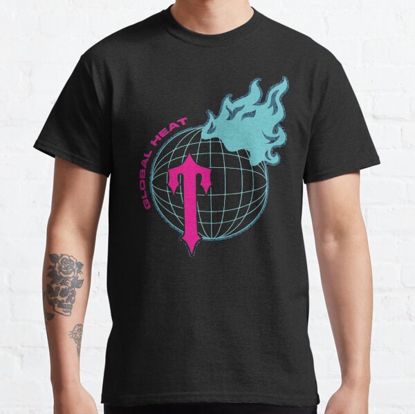 Global heat trapstar | Back of Hood Classic T-Shirt