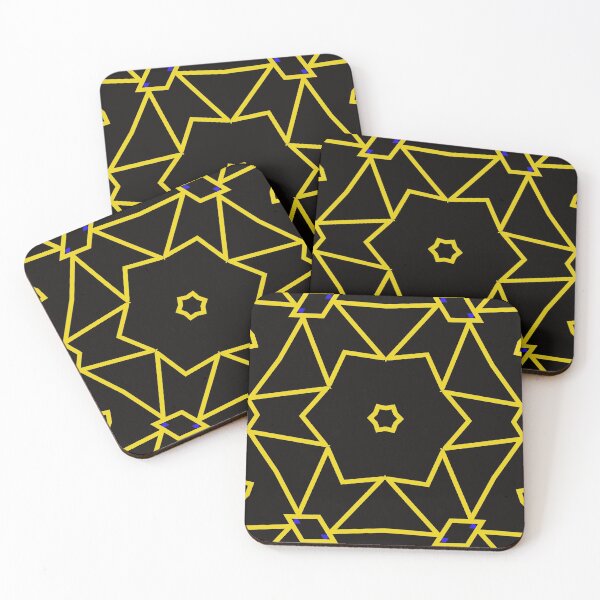 Item preview, Golden Minimalist Shapes Pattern designed and sold by FarzT.