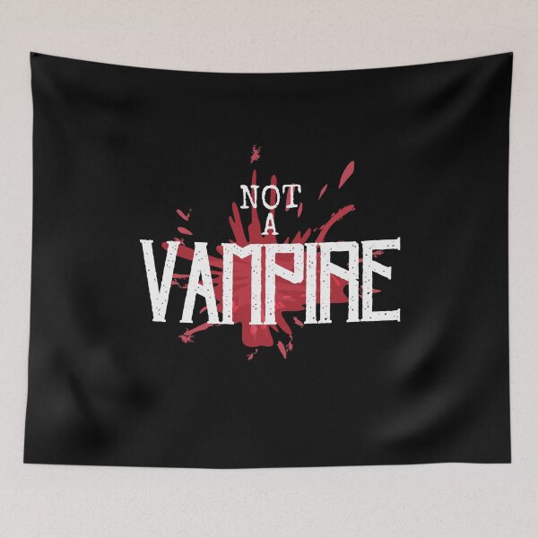 Item preview, Not A Vampire Bloodstain Splatter designed and sold by Trickyy90.