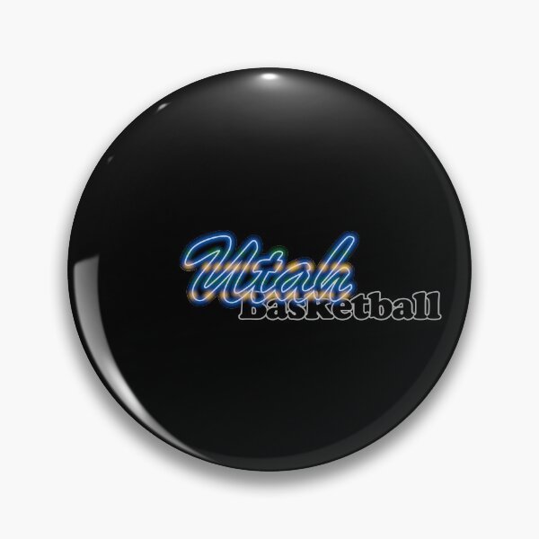 Item preview, Fan of Basketball in Utah Neon Blue Green and Yellow designed and sold by gkillerb.