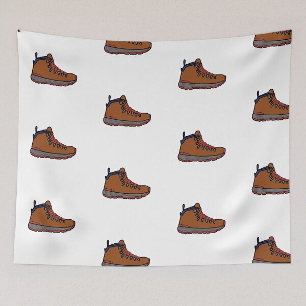 Item preview, Hiking boot sticker designed and sold by rbellefuil26.
