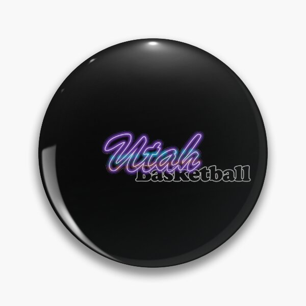 Item preview, Fan of Basketball in Utah Neon Purple w Stripes (Retro) designed and sold by gkillerb.