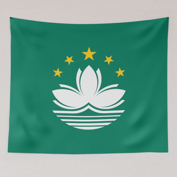 Item preview, Macau Flag designed and sold by flagshop.
