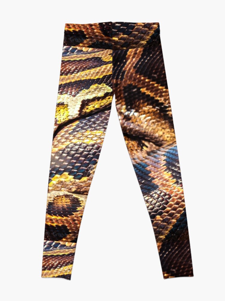 Snake Skin Pattern Leggings