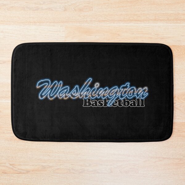 Item preview, Fan of Basketball in Washington Neon Blue w Silver and Gold (Retro) designed and sold by gkillerb.