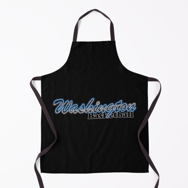 Item preview, Fan of Basketball in Washington Neon Blue w Silver and Gold (Retro) designed and sold by gkillerb.