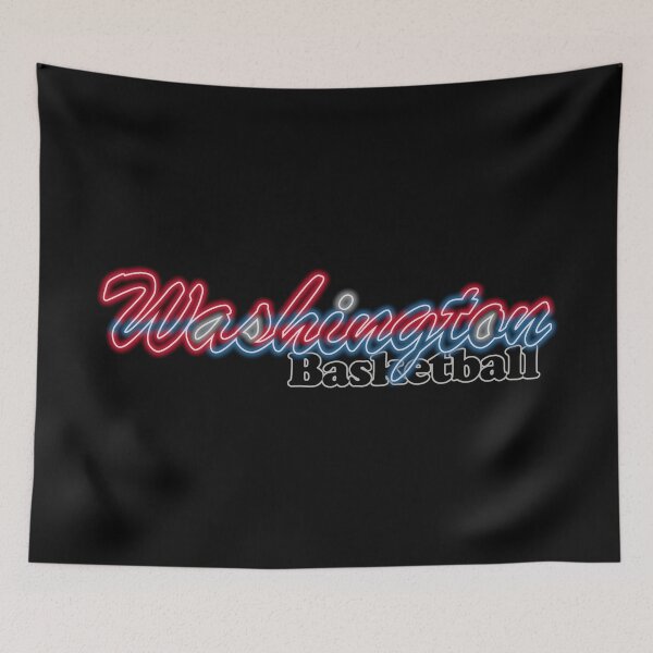 Item preview, Fan of Basketball in Washington Neon Red and Blue w Silver Accents designed and sold by gkillerb.