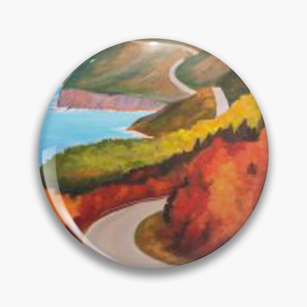 Item preview, Cabot Trail Oil Painting designed and sold by Melindabythesea.