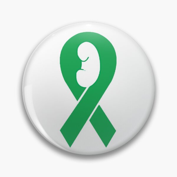 Item preview, Kidney Disease Awareness Ribbon designed and sold by FandomTingsCo.