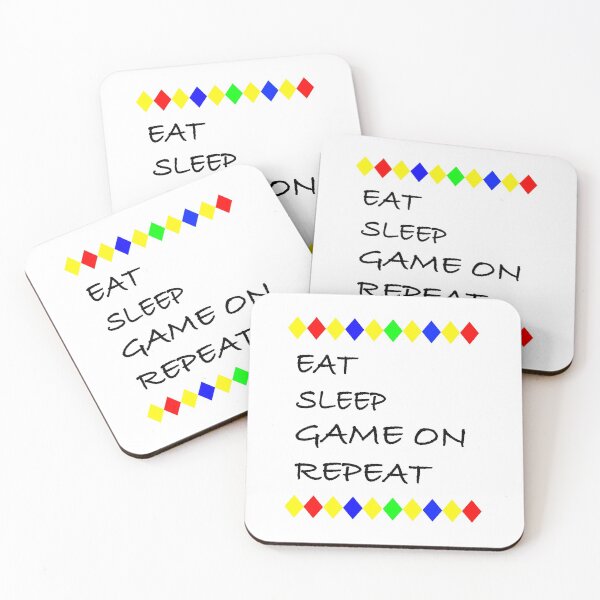 Item preview, Eat, Sleep, Game On, Repeat designed and sold by EdwardMonet.