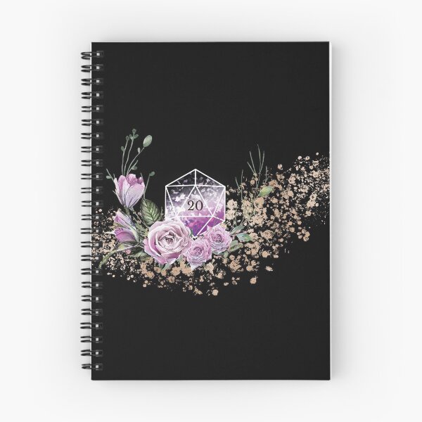 Item preview, D20 bouquet in purple and black designed and sold by MermaidMirror.