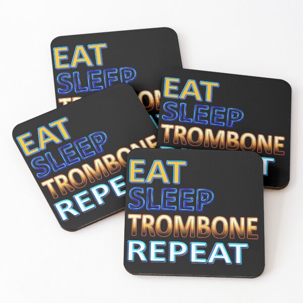 Item preview, EAT SLEEP  TROMBONE REPEAT designed and sold by Ralek.