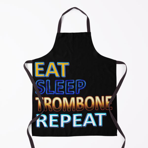 Item preview, EAT SLEEP TROMBONE REPEAT designed and sold by Ralek.