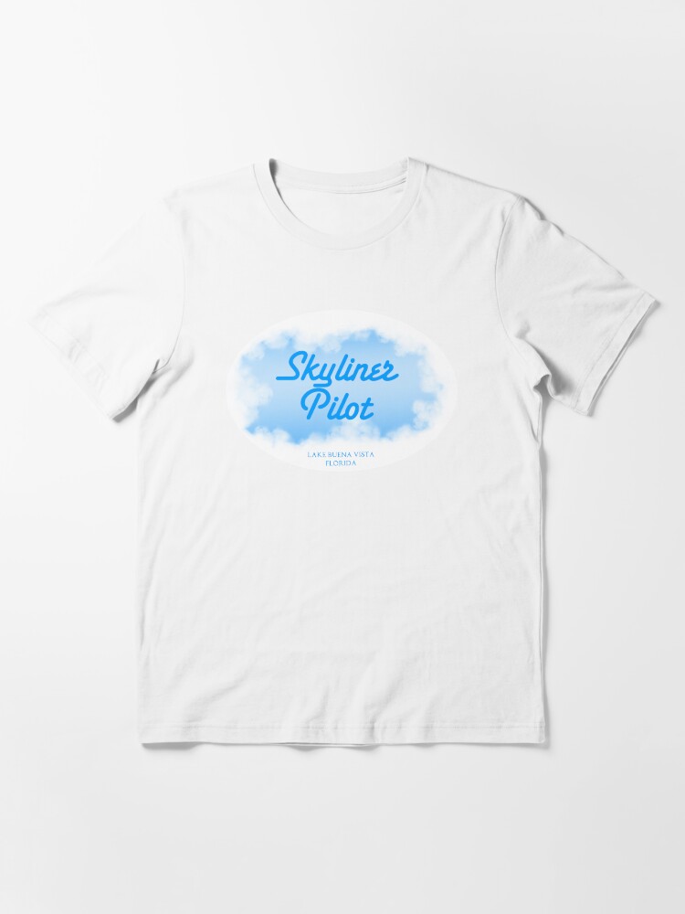 Alternate view of Skyliner Pilot, Lake Buena Vista, Florida Essential T-Shirt