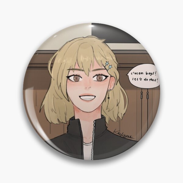 Item preview, third year yachi hitoka designed and sold by keikayahi.