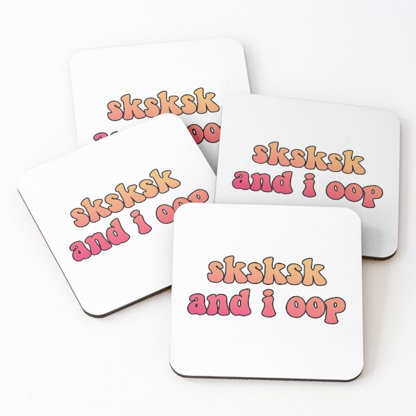 Item preview, sksksk and i oop tumblr style  designed and sold by stickertopic.