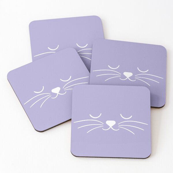 Item preview, Cute Purple Cat Face designed and sold by AnyLeck.