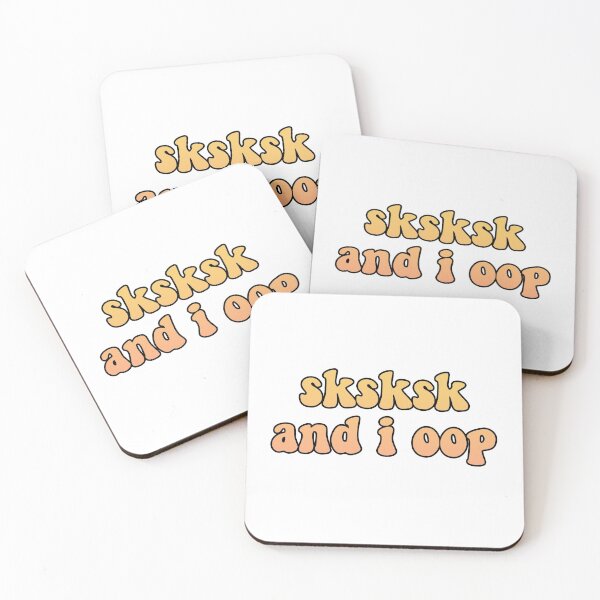 Item preview, sksksk and i oop tumblr style  designed and sold by stickertopic.