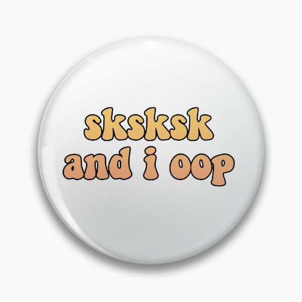Item preview, sksksk and i oop tumblr style  designed and sold by stickertopic.