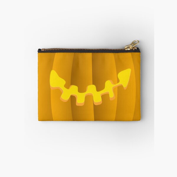 Item preview, Funny Halloween jack o lantern pumpkin smile for facemasks designed and sold by CiniArt.