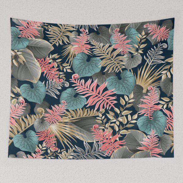 Item preview, palm leaves pattern designed and sold by virilamissa.