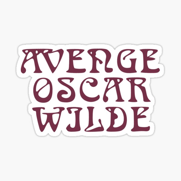 Aperçu de l'œuvre Avenge Oscar Wilde créée et vendue par jacquesi97.