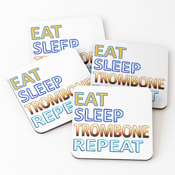 Item preview, EAT SLEEP  TROMBONE REPEAT designed and sold by Ralek.