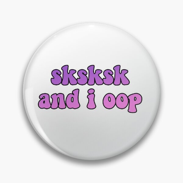 Item preview, sksksk and i oop tumblr style  designed and sold by stickertopic.
