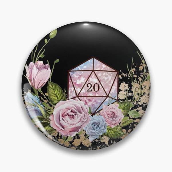 Item preview, D20 bouquet in pink and light blue designed and sold by MermaidMirror.